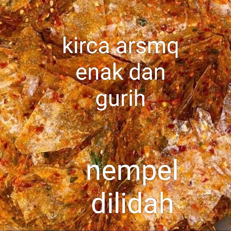 

kirca kiripik kaca gurih dan enak isi 10pcs