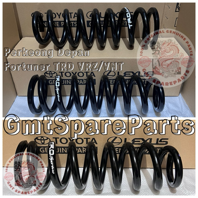 Coil Spring Per keong Fortuner Trd Vrz / Vnt Depan Toyota Asli Original