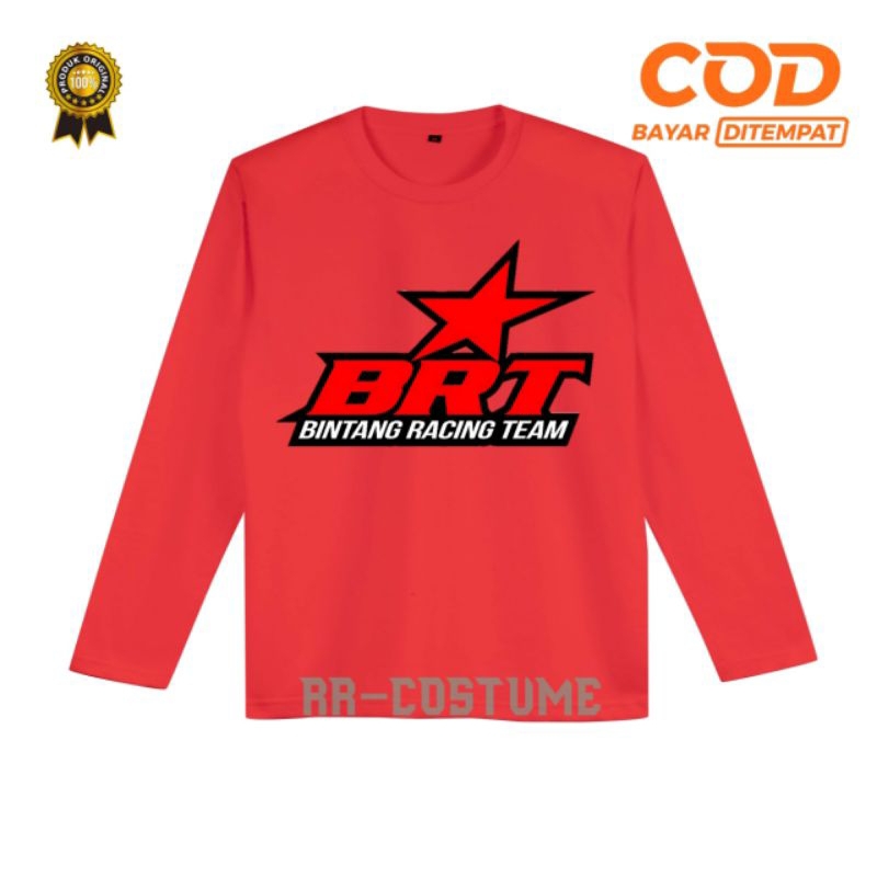 BAJU ANAK LENGAN PANJANG BRT RACING (FREE NAMA)