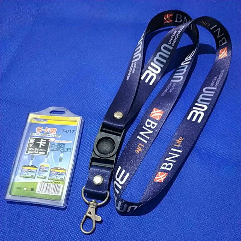 

LANYARD/TALI ID CARD BNI LIFE-READY STOCK