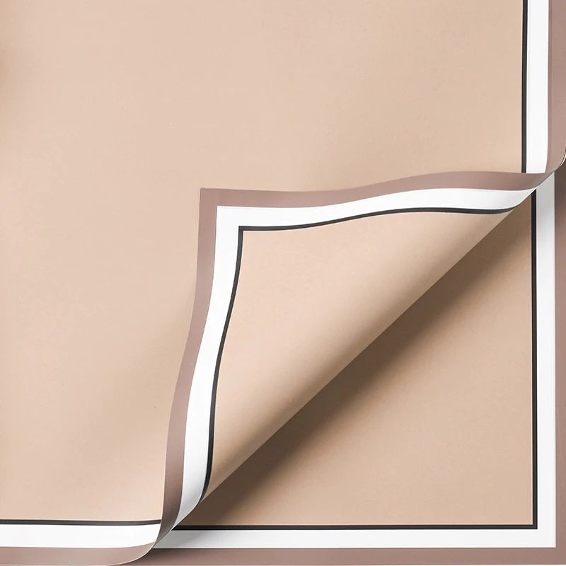 

Cellophane Double Frame Brown