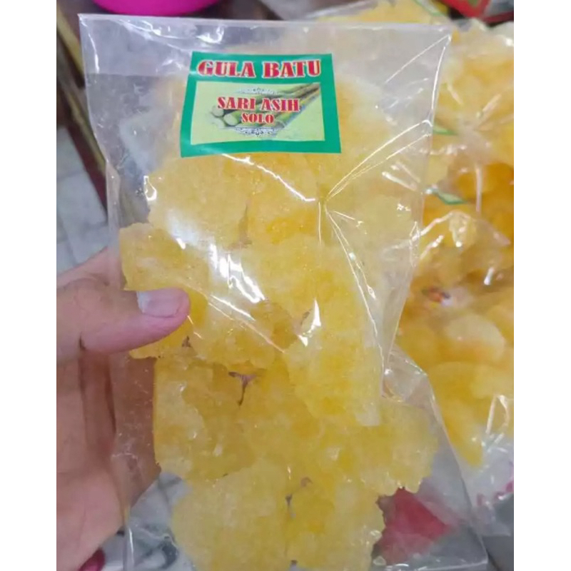 

Gula batu khas solo teh solo