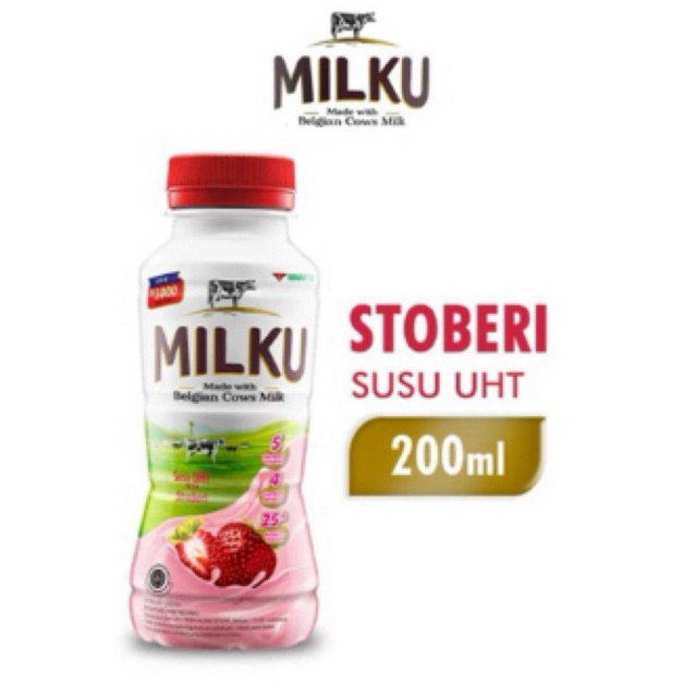 

Susu Milku Strawbery - 200 Ml
