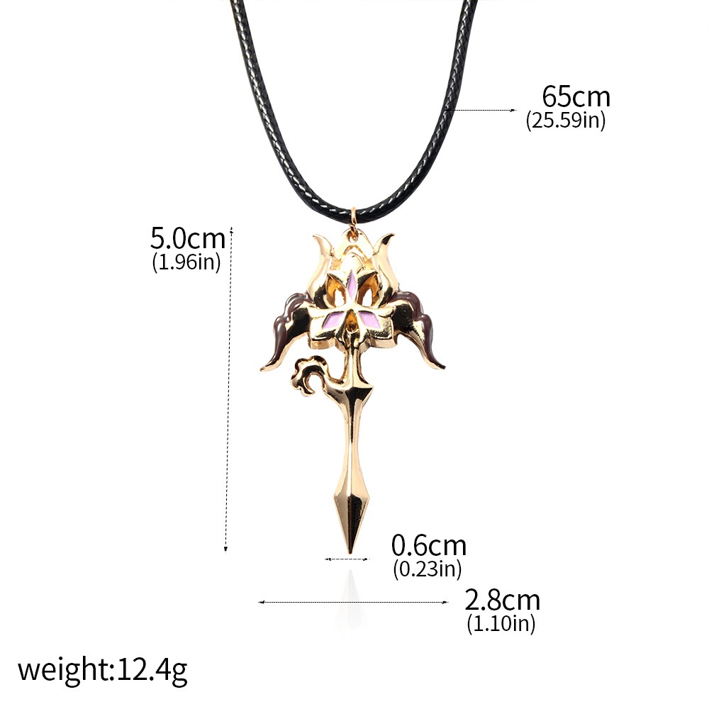 Kalung Necklace Luocha Honkai Star Rail Cosplay