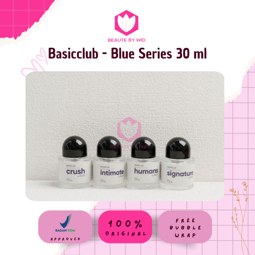 BBW ❤ Geamoore x Basicclub Blue Series 30 ml Eau De Parfum Parfume Basic Club Humans Signature Intim
