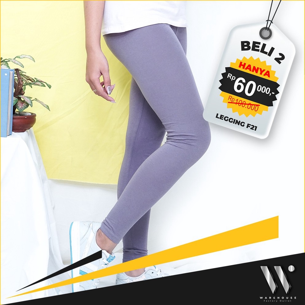 Terbaru LEGGING POLOS LEGGING OLAHRAGA WANITA LEGGING CEWEK FOREVER21 WARNA MIXX