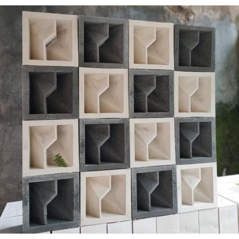 Roster minimalis motif petir 2muka