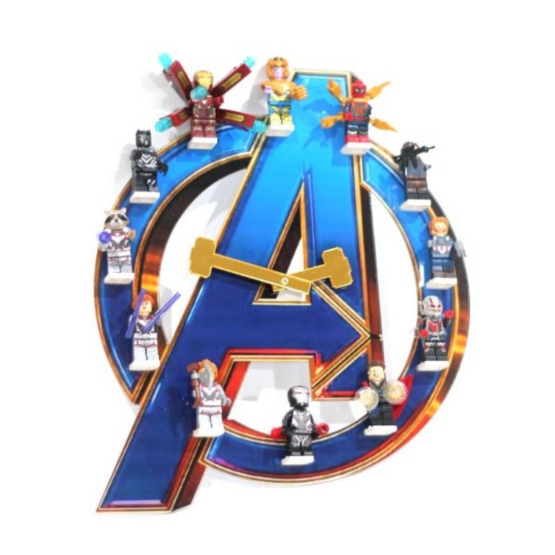Jam Dinding Avenger End Game Tanpa lego