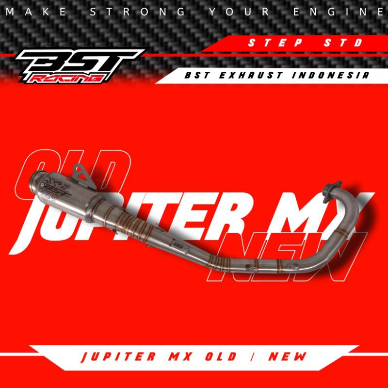 Knalpot Jupiter Mx Old New BST Racing