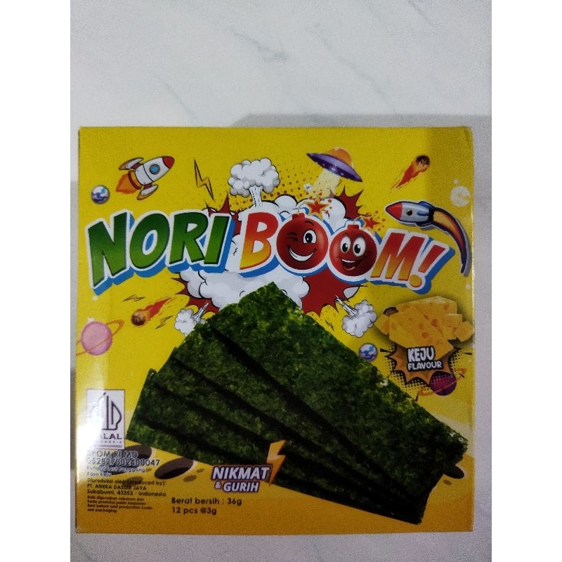 

NORI 1 karton rasa tergantung stok.