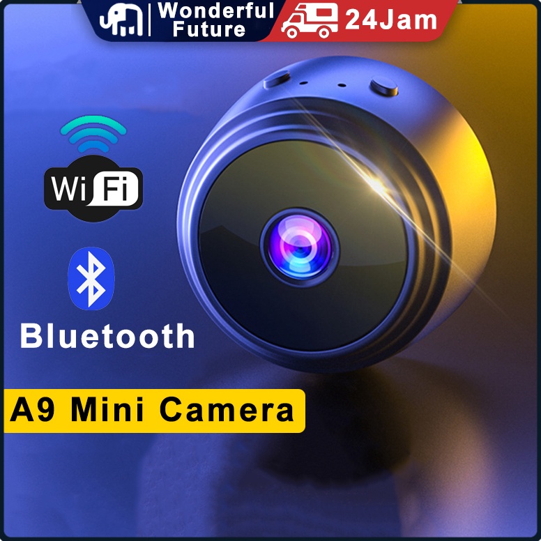 BIG SALE A9 Mini CCTV aman HD kamera cctv murah sambung ke hp selamat cameras WiFi nirkabel BT wirel