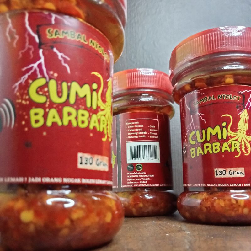 

[ TERMURAH ] SAMBAL CUMI 130 GRAM