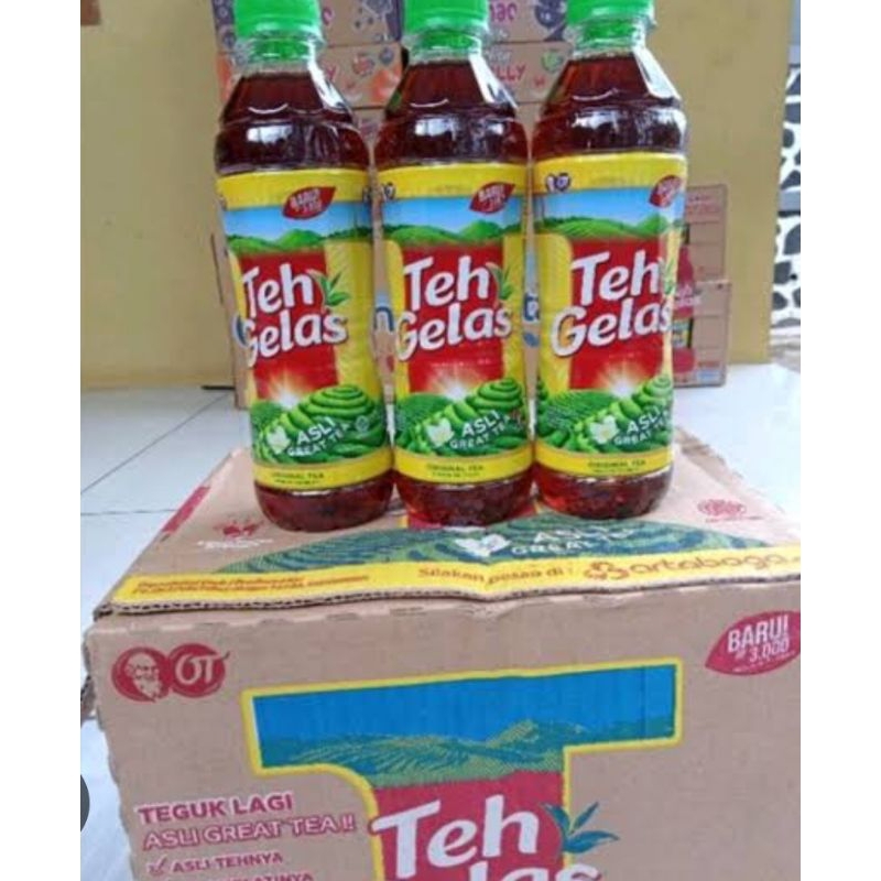 

Teh Gelas Botol 200 ml 1 karton isi 24 botol