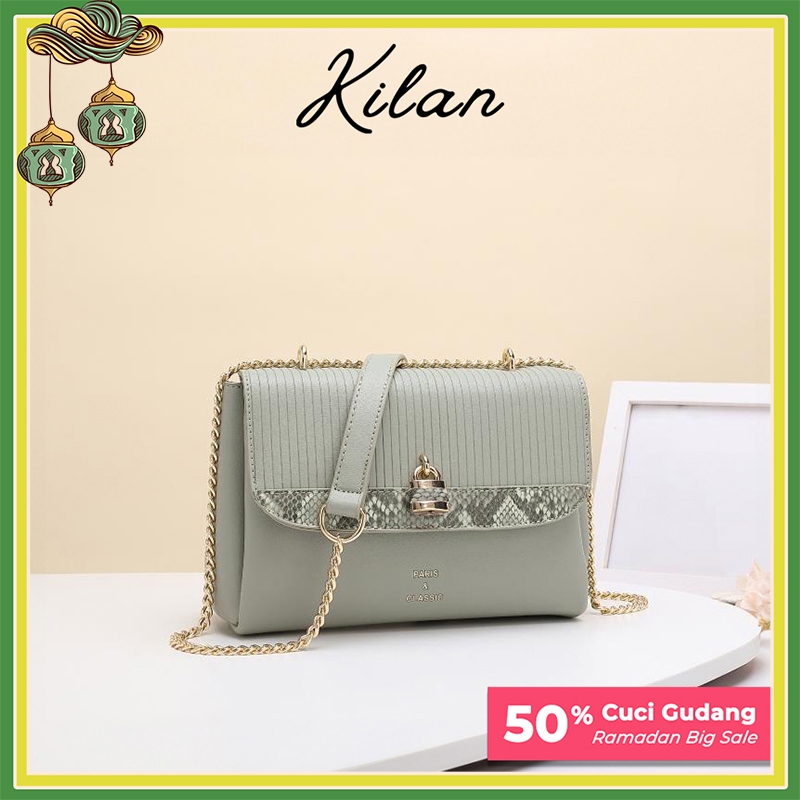 Humaira 630224 - Tas Selempang Wanita Paris & Classic 26017 [Ukuran 23cm]