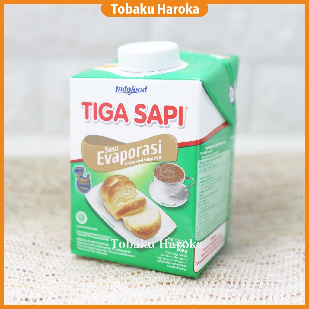 

Tiga Sapi Susu Evaporasi 500gr - Tobaku Haroka