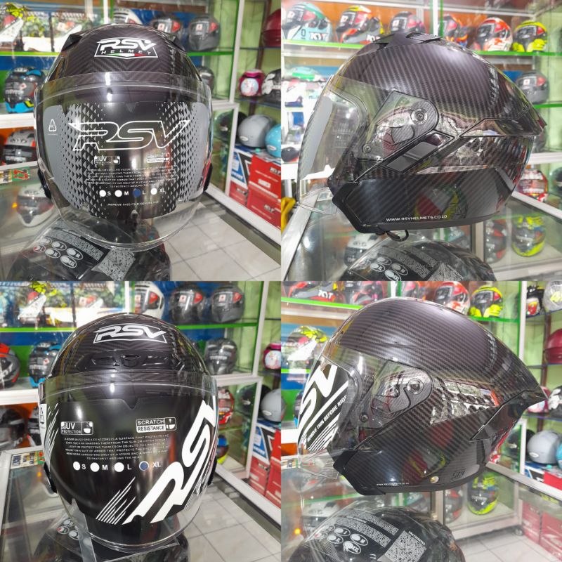 helm RSV SV300 CARBON || NEW WINDTAIL CARBON || ORIGINAL RSV