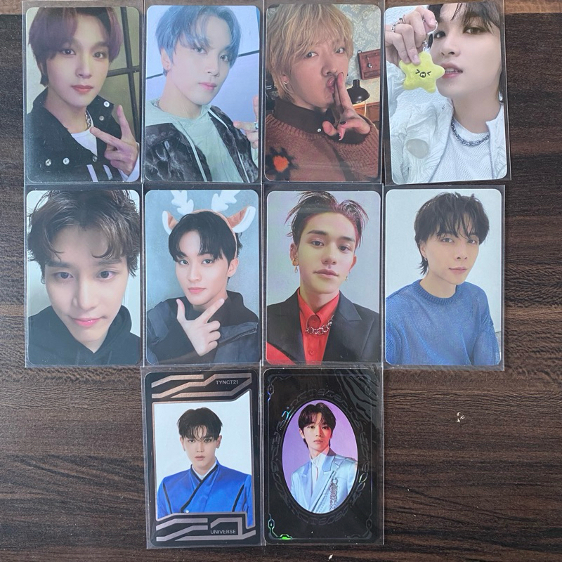 PC PHOTOCARD NCT OFFICIAL // JAEHYUN FUTURE UC TAEYONG YUTA STEREO HAECHAN STARFISH LUCAS ARRIVAL JO
