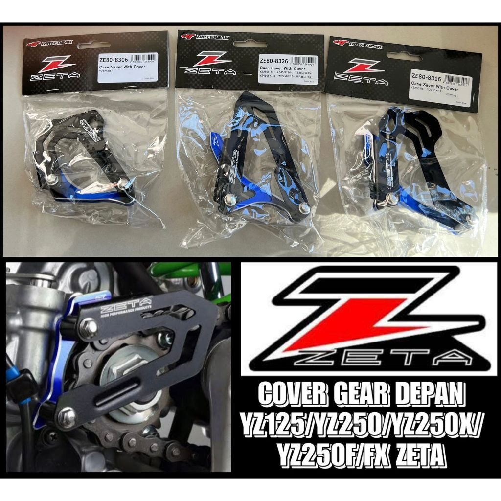 Cover gear depan pelindung gear depan YZ125 yz250 yz250x yz250fx ZETA