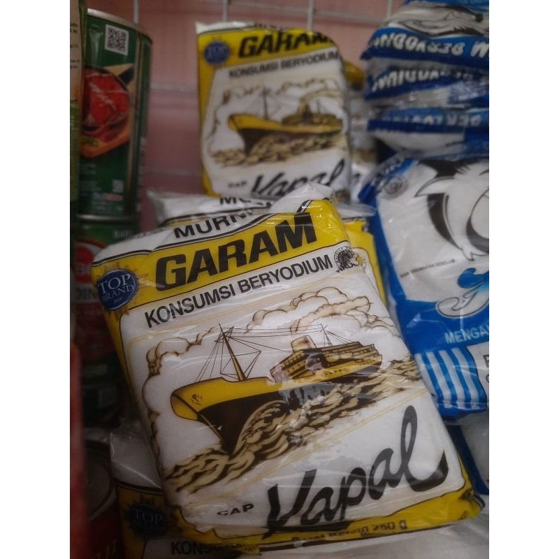 

Garam Beryodium Garam Murni Garam Asin garam dapur garam masak 250 g