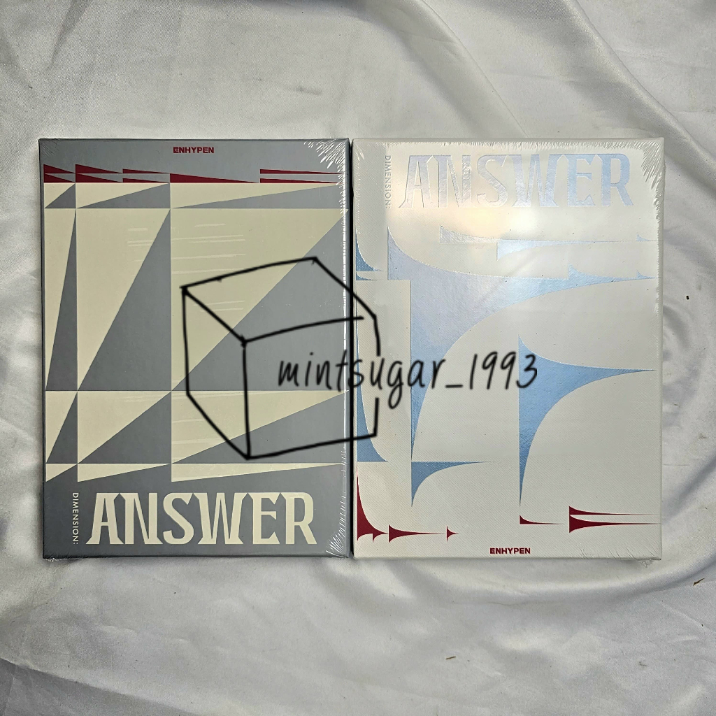 [ READY SEALED NEW ] ENHYPEN - 1st Studio Repackage Album ( DIMENSION : ANSWER ) Photobook / Regular