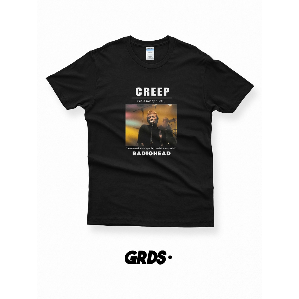 KAOS RADIOHEAD CREEP / T-SHIRT RADIOHEAD CREEP