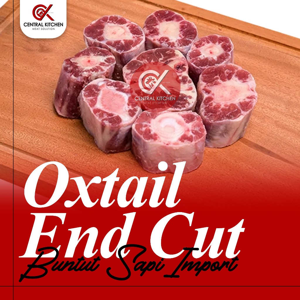 

Buntut Sapi Impor AUS Oxtail End Cut
