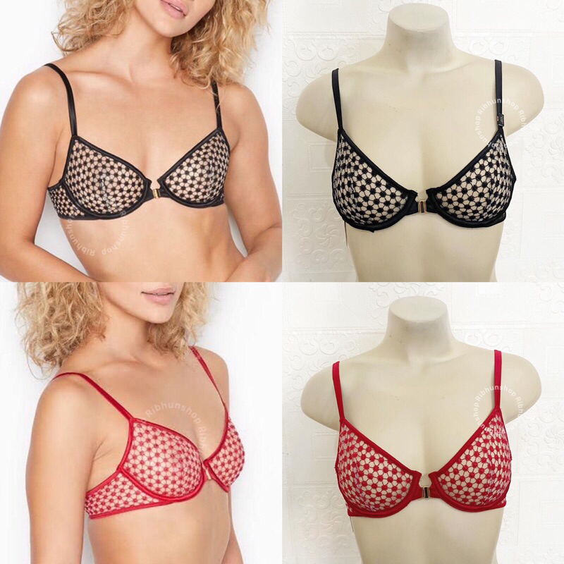 Victoria Secret Original Starburst Unlined Demi Bra 11164807