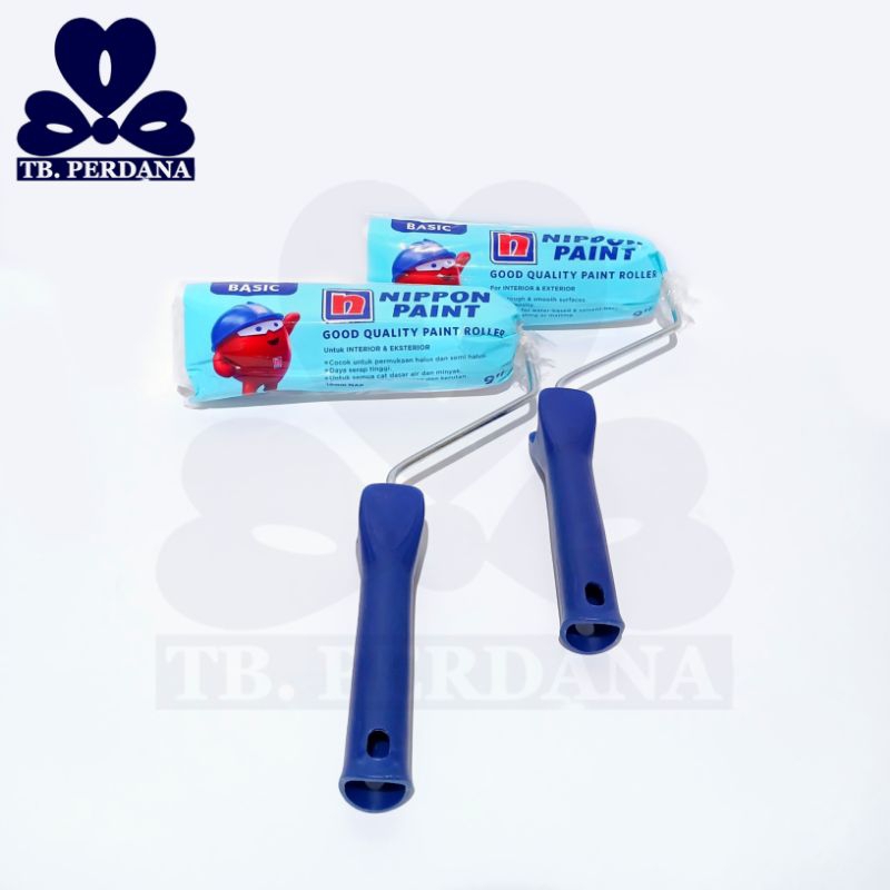Kuas Roll Cat Tembok Nippon Paint Basic Paint Roller 9" | TB PERDANA