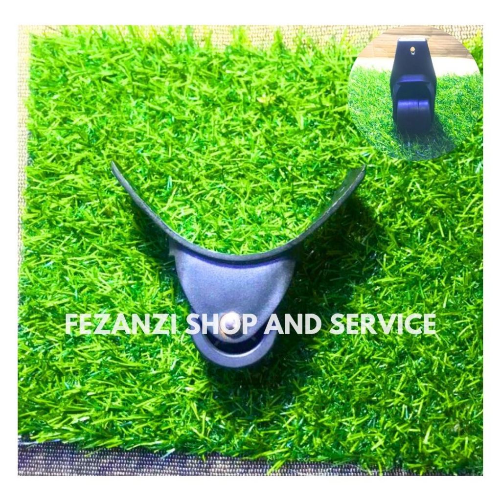 Dudukan roda polo single, dudukan roda koper satu tiang dll