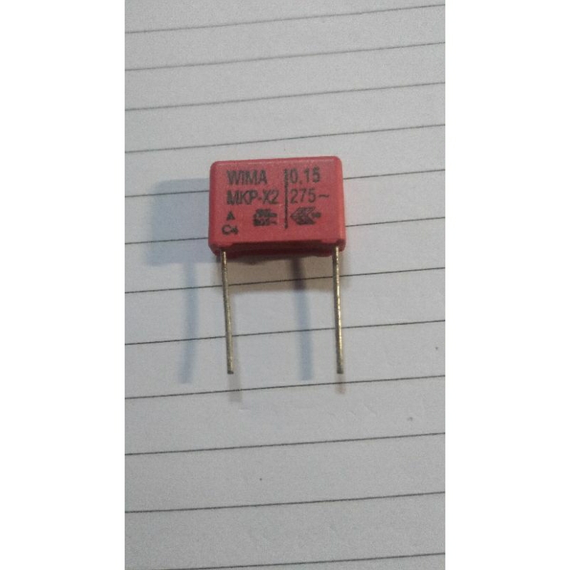 Capasitor Wima 0,15 275v MKP-X2
