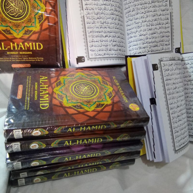 

*al quran ALHAMID uk.15x21 non terjemah isi kertas HVS putih dan tebal