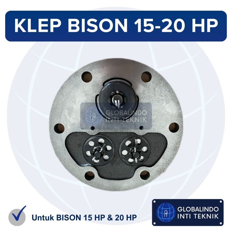 Lempengan Klep Valve Assy Kompresor Angin BISON 15 HP & 20 HP