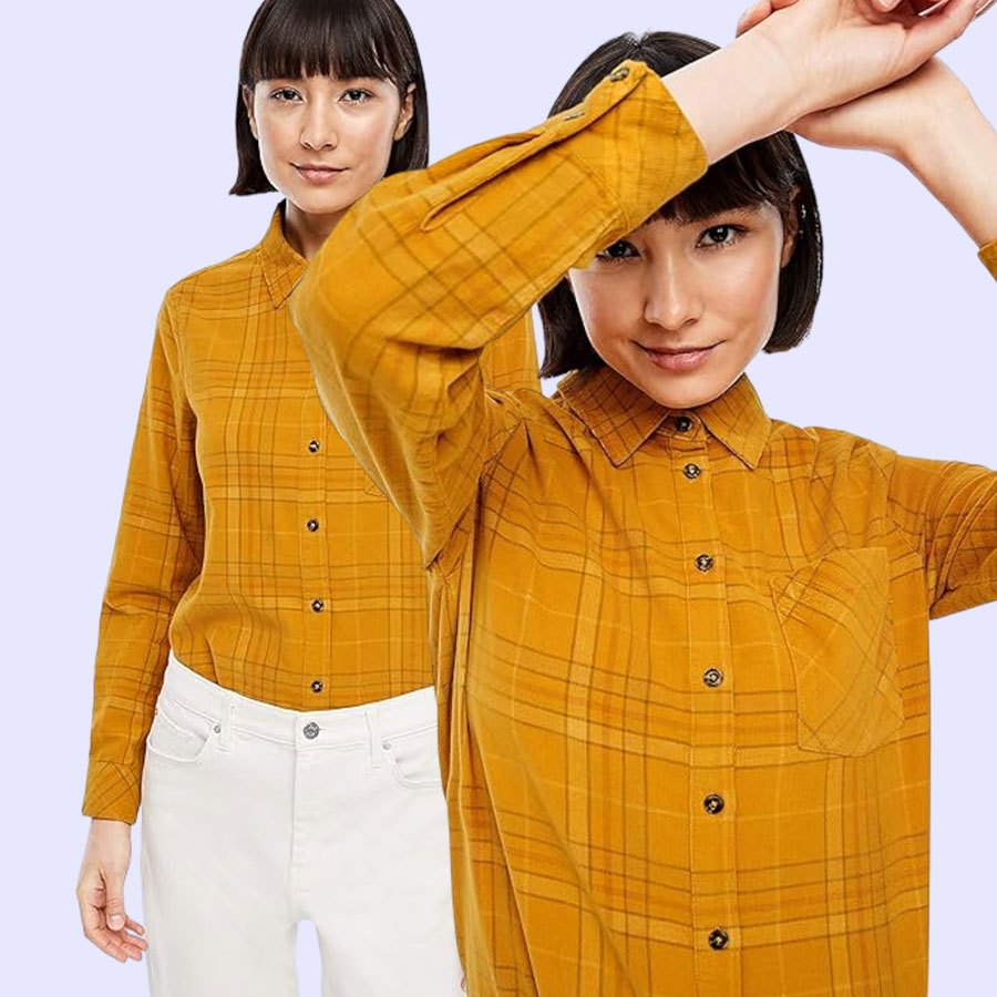 KEMEJA WANITA SOB8023 ISUGA CORDO SHIRT