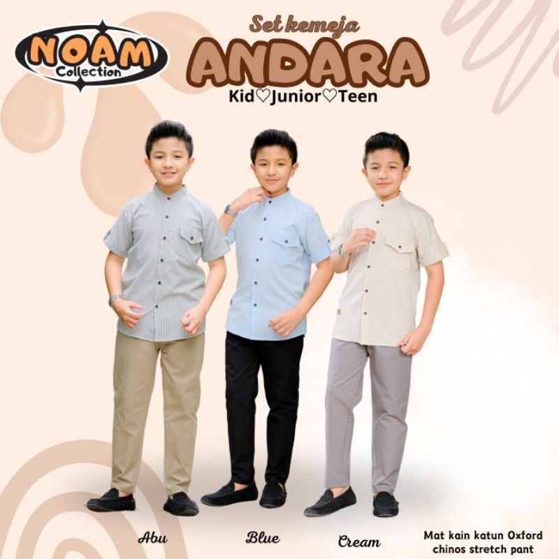 Setelan Anak Kemko Andara By Noam