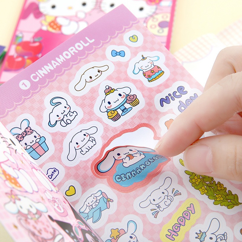 

STICKER BOOK ISI 450PCS STICKER DIY SANRIO