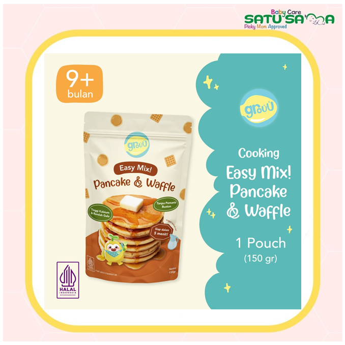 

GROUU EASY MIX PANCAKE & WAFFLE 150 G