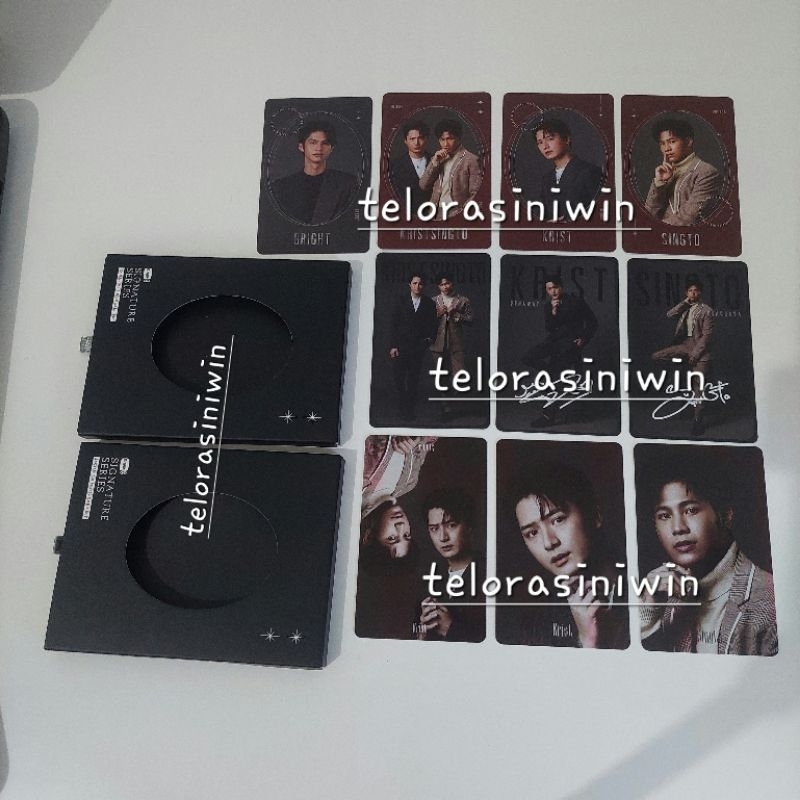 Signature Series Exclusive Photocard BrightWin KristSingto OhmNanon