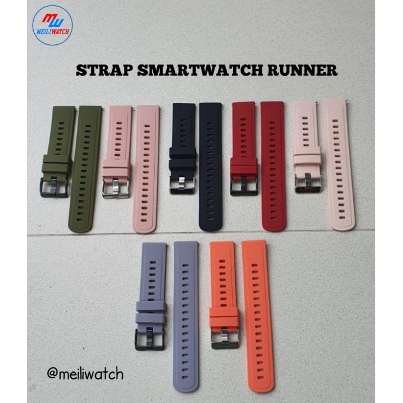 STRAP JAM TANGAN SMARTWATCH RUNNER