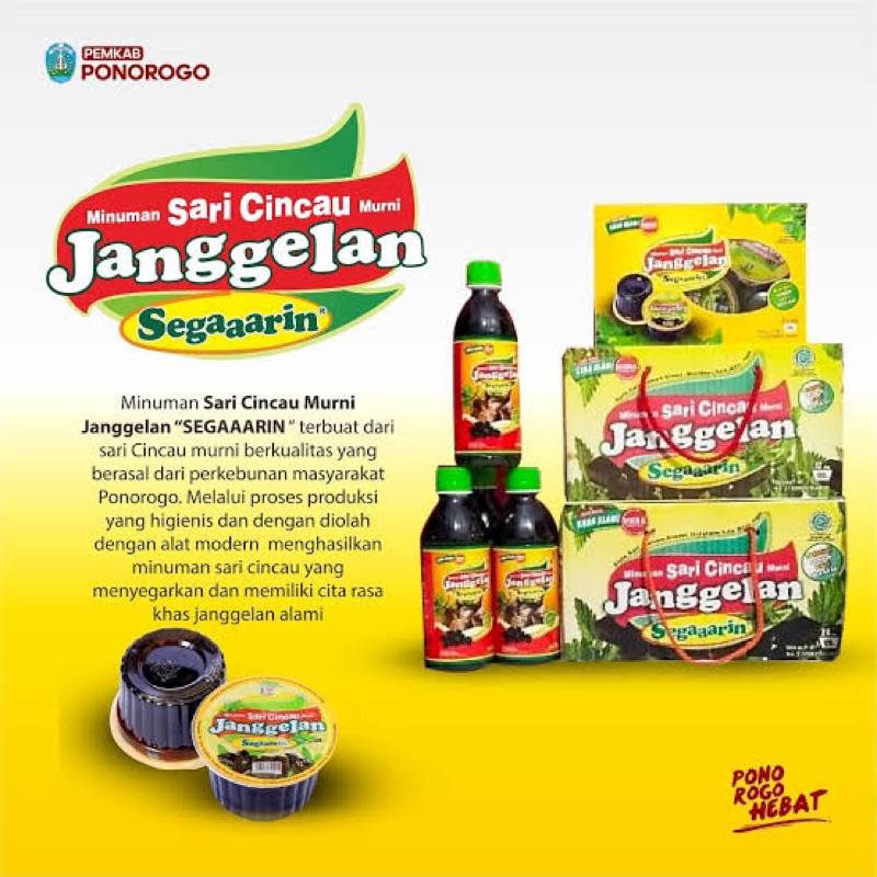 

Sari Cincau Janggelan | Minuman Segar Sari Janggelan Isi 24pcs | Sari Janggelan | Janggelan | Minuman