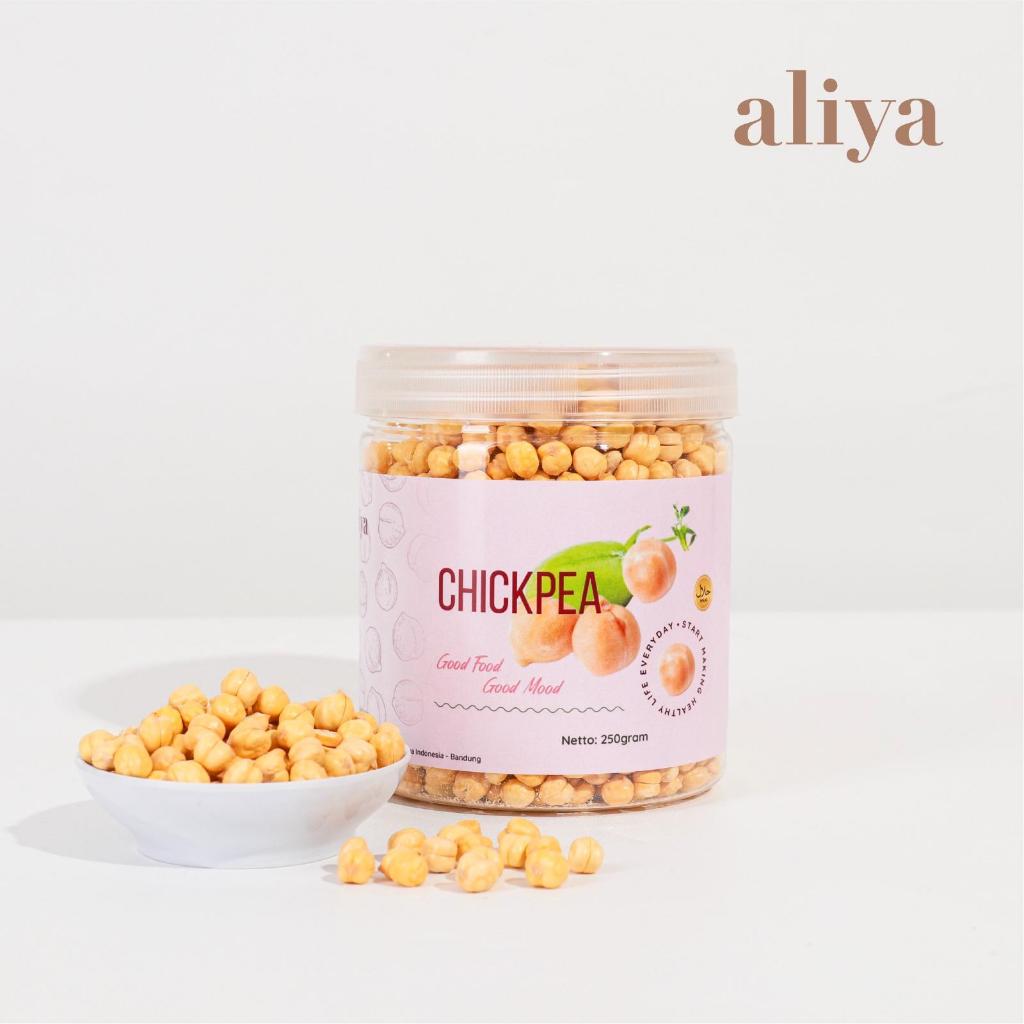 

Aliya - CHICKPEA Snack Makanan Ringan Kacang Arab Panggang Renyah 250gr