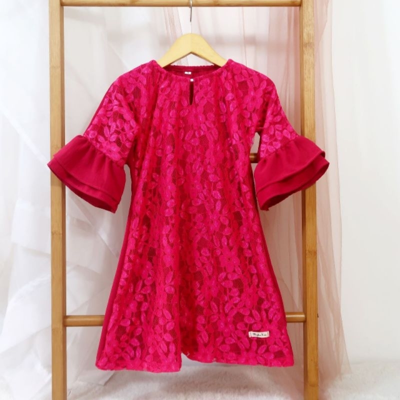 Baju Muslim Anak Cewek Kaftan Bouncha By Bobo Kids