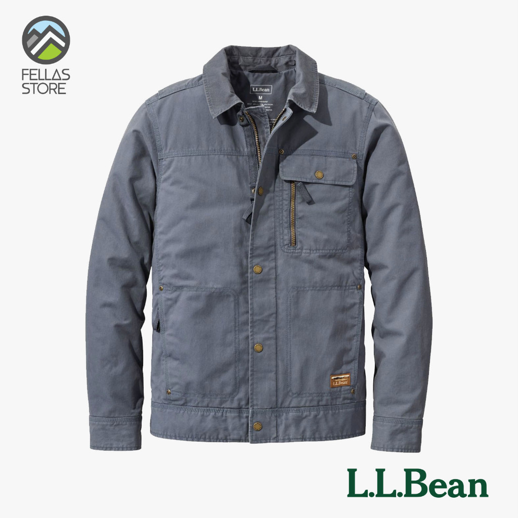 LL Bean - Men's Utility Jacket Gunmetal Gray