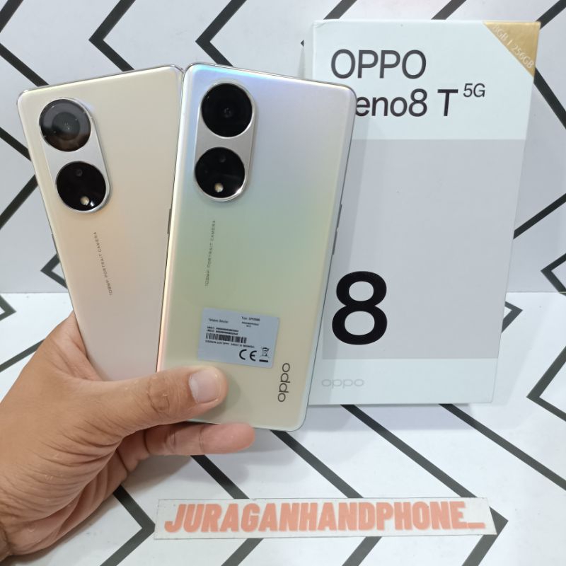 Oppo Reno 8T 5G Ram 8/256GB + 8/128GB Hp Second Seken Bekas Fullset