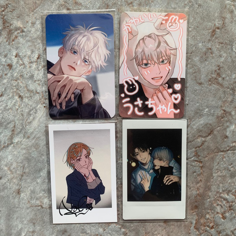 FANMERCH Photocard Polaroid Gojo Nobara Ottoge JJK by sinran popi email2120