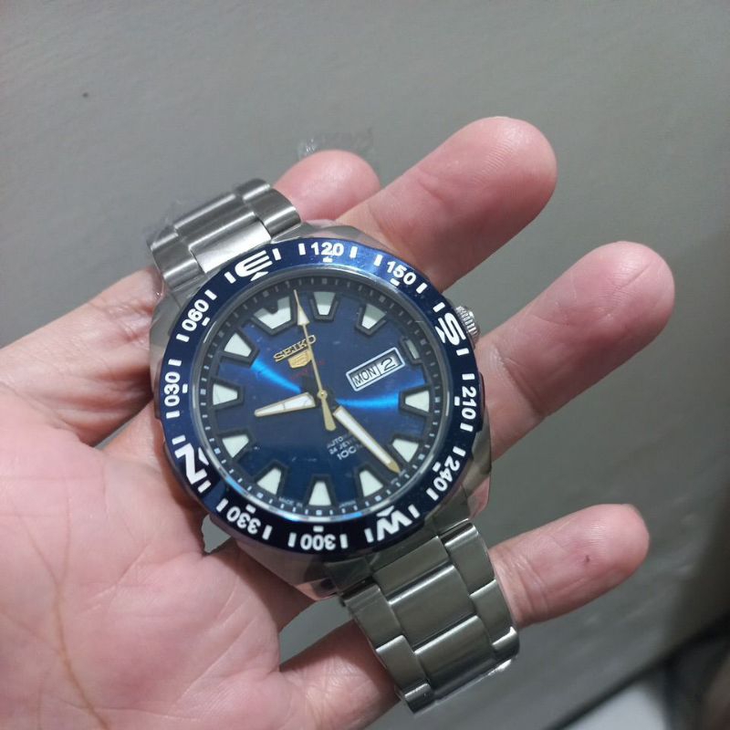 Jam tangan pria Seiko turtle otomatis original