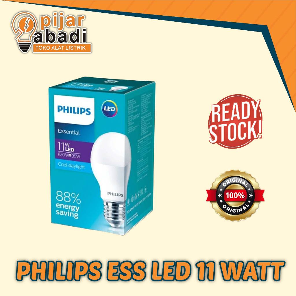 Lampu Philips LED Essential 11 WATT