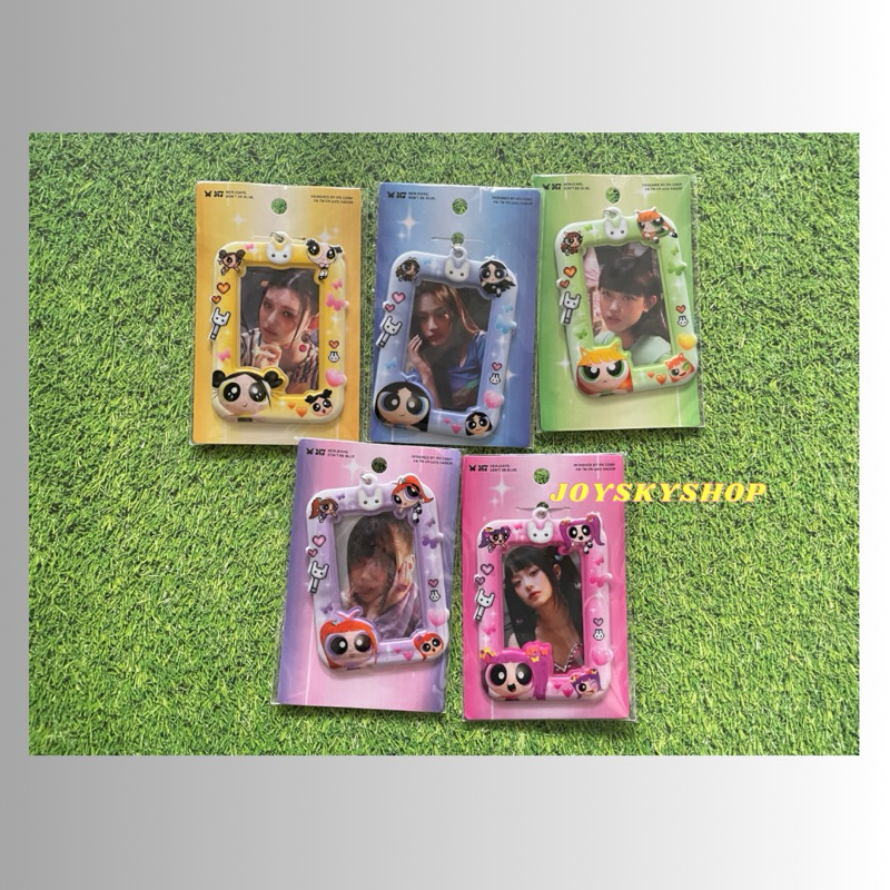 NewJeans - THE POWERPUFF GIRLS x NJ Photocard Holder Keyring