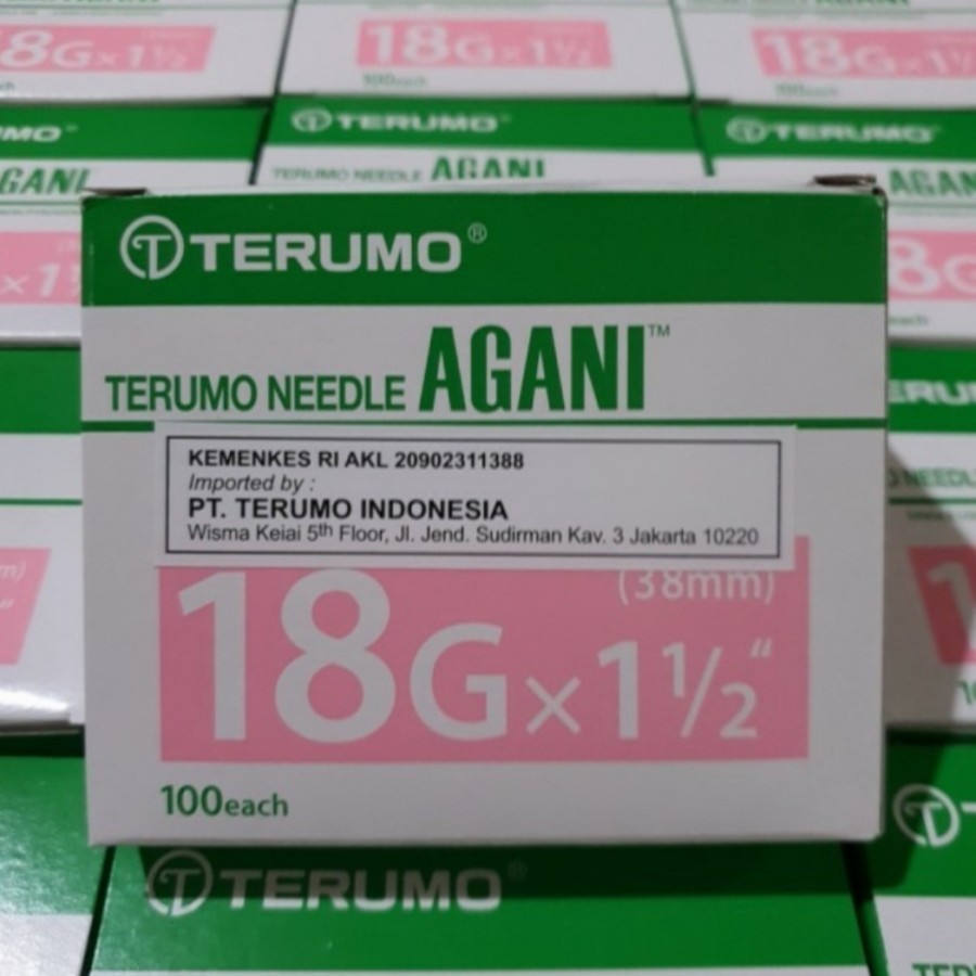 Needle Terumo Agani 18g