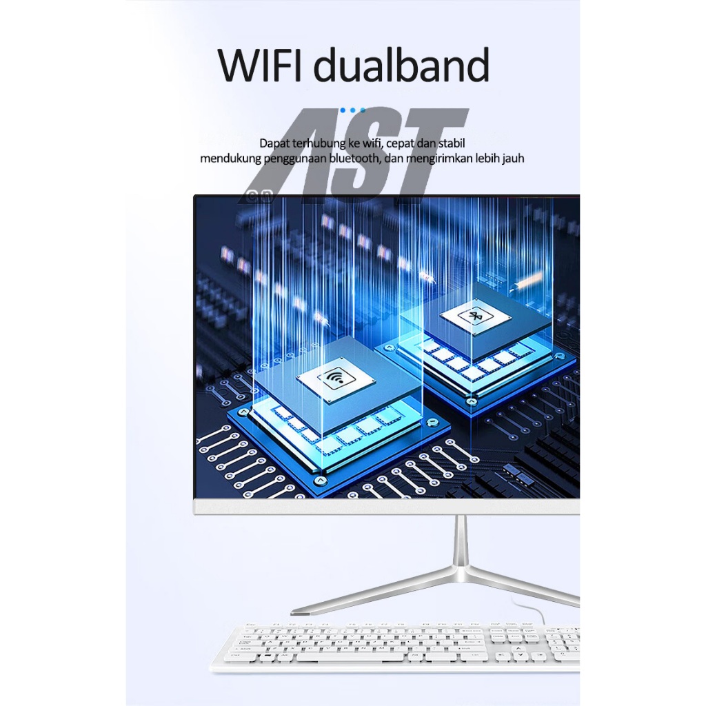 komputer gaming full set all in one Intel Corei5/i7 RAM16g+512GB SSD PC computer kasir gar1 tahun