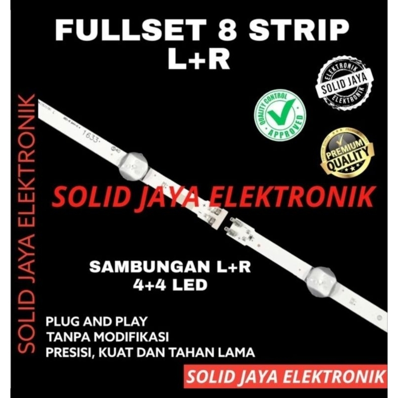 BACKLIGHT TV LED SAMSUNG 48 INC UA 48J5000 48J5100 48M5000 LAMPU BL 8K